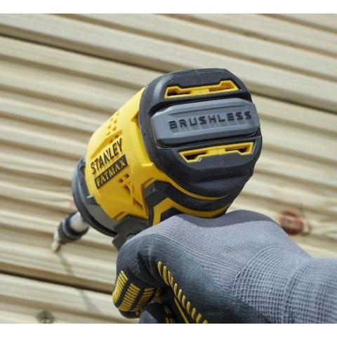 Stanley SFMCF810D2K-QW wkrętak zasilany/zakrętark udarowy 2800 RPM Czarny, Żółty