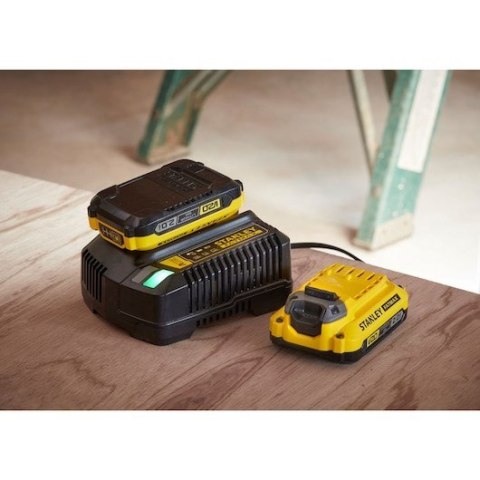Stanley SFMCF810D2K-QW wkrętak zasilany/zakrętark udarowy 2800 RPM Czarny, Żółty