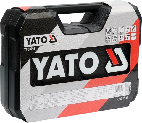 Zestaw kluczy YATO YT-38791 (108)