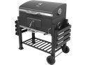 Grill węglowy XXL żeliwny ruszt 78x42,5cm