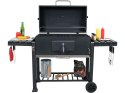 Grill węglowy XXL żeliwny ruszt 78x42,5cm