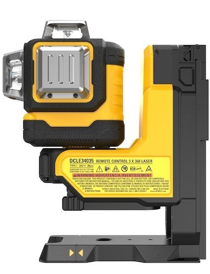 Poziomica laserowa akumulatorowa Dewalt DCLE34035B 18v xr 3x360 zielony laser sterowany pilotem