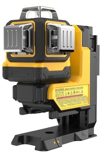 Poziomica laserowa akumulatorowa Dewalt DCLE34035B 18v xr 3x360 zielony laser sterowany pilotem