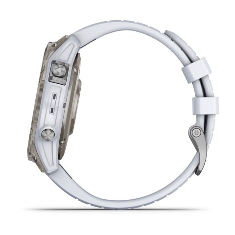 Zegarek sportowy Garmin Epix Pro Gen 2 Sapphire 47mm Titanium Whitestone