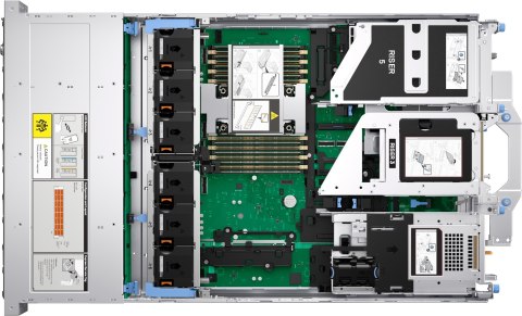 DELL R570 serwer 1,92 TB Rack (2U) Intel Xeon 6 6517P 3,2 GHz 32 GB DDR5-SDRAM 1100 W