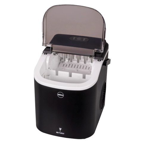 ELDOM KOSTKARKA DO LODU KS230 ICELIA 165W, CZARNA, 12 KG LODU/24H; JEDNORAZOWO 9 KOSTEK LODU CO 6 - 12 MIN