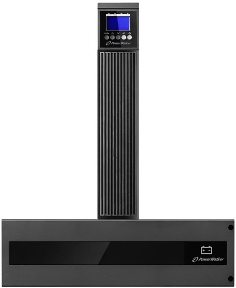 PowerWalker VFI 6000 RTG PF1 zasilacz UPS Podwójnej konwersji (online) 6 kVA 6000 W 2 x gniazdo sieciowe