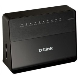 D-LINK DSL-2750U/RA, ADSL/Ethernet/3g Router with Wireless N, ADSL: 1 RJ-11 port, LAN: 4 RJ-45 10/100BASE-TX Fast Ethernet ports