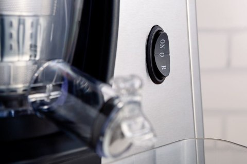 ELDOM WYCISKARKA WOLNOOBROTOWA PJ400 400W SREBRNO-CZARNA ,ŚLIMAK BPA FREE 80 [OBR./MIN]