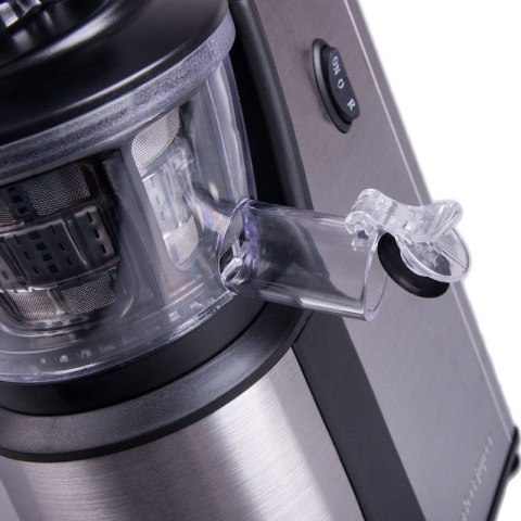 ELDOM WYCISKARKA WOLNOOBROTOWA PJ400 400W SREBRNO-CZARNA ,ŚLIMAK BPA FREE 80 [OBR./MIN]