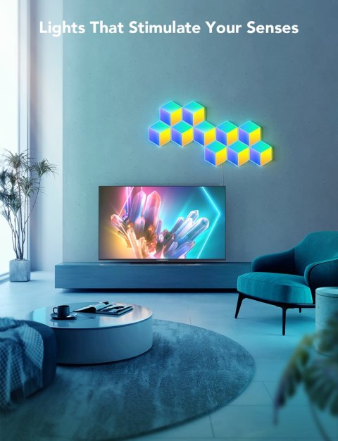 Govee Panele świetlne Glide Hexa Pro (zestaw 10 szt.) H6066