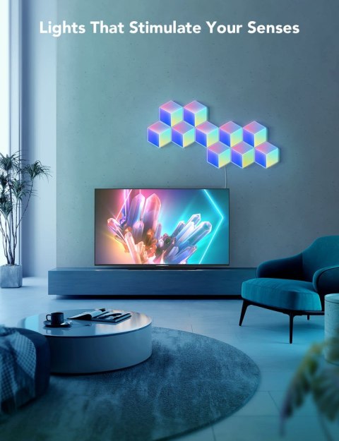 Govee Panele świetlne Glide Hexa Pro (zestaw 10 szt.) H6066