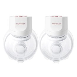 MOMCOZY S12 PRO+ noszony laktator biały - podwójny zestaw