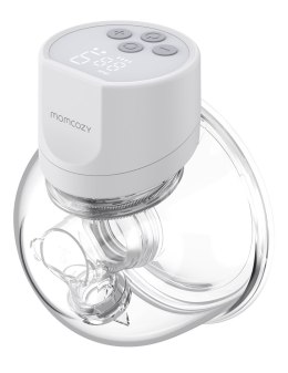 MOMCOZY S12 Pro - noszony laktator, biały, zestaw podwójny 180ml