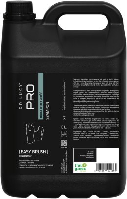 Szampon ułatwiający rozczesywanie dla psów o długiej lejącej sierści Dr Lucy Pro Easy Brush Z - 5 l