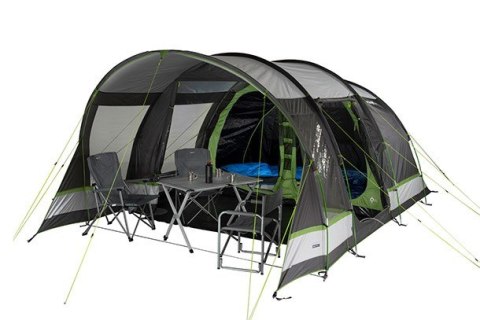 Namiot High Peak Garda 5.0 szaro-zielony 5-osobowy 11823