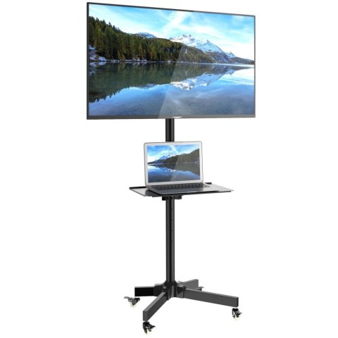 Techly ICA-TR21 uchwyt/stojak do telewizorów 139,7cm (55") Czarny