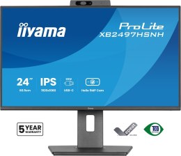 Iiyama ProLite XB2497HSNH-B1 24IN IPS LCD 4MS 1920X1080 350CD/M2 HDMI/DP/USB 2 monitor komputerowy 60,5 cm (23.8
