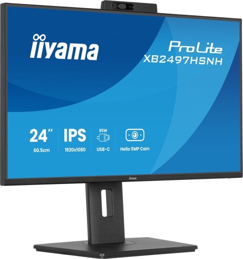 Iiyama ProLite XB2497HSNH-B1 24IN IPS LCD 4MS 1920X1080 350CD/M2 HDMI/DP/USB 2 monitor komputerowy 60,5 cm (23.8") 1920 x 1080 p