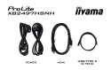 Iiyama ProLite XB2497HSNH-B1 24IN IPS LCD 4MS 1920X1080 350CD/M2 HDMI/DP/USB 2 monitor komputerowy 60,5 cm (23.8") 1920 x 1080 p