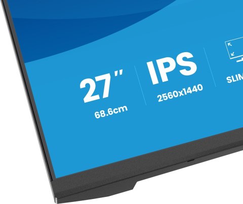 Iiyama ProLite XB2793QSU-B1 monitor komputerowy 68,6 cm (27") 2560 x 1440 px Quad HD LED Czarny