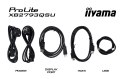 Iiyama ProLite XB2793QSU-B1 monitor komputerowy 68,6 cm (27") 2560 x 1440 px Quad HD LED Czarny
