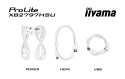 Iiyama ProLite XB2797HSU-W1 monitor komputerowy 68,6 cm (27") 1920 x 1080 px Full HD LED Biały