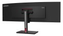 Lenovo ThinkVision P49w-30 monitor komputerowy 124,5 cm (49") 5120 x 1440 px Dual WQHD LED Czarny
