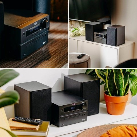 Adler AD 1917 Wieża HI-FI Bluetooth/ CD/ USB/ Radio FM Czarny