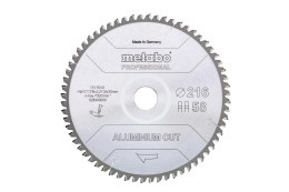 METABO piła tarczowa FZ/TZ 216x30x58z do cięcia aluminium