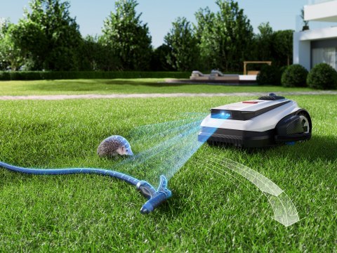 Robot koszący Ecovacs Goat A1600 LiDar Pro biały (1600m2)