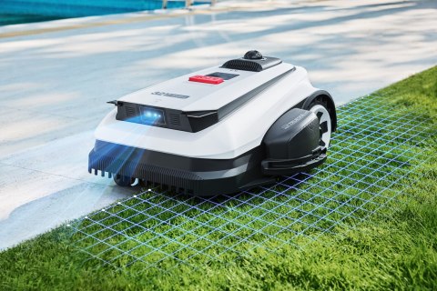 Robot koszący Ecovacs Goat A1600 LiDar Pro biały (1600m2)