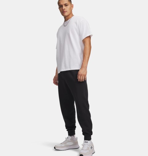 Spodnie męskie Under Armour Rival Fleece Joggers czarne 1379774 001 2XL