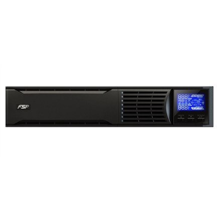 FSP Champ Rack 1K zasilacz UPS Podwójnej konwersji (online) 1 kVA 900 W 3 x gniazdo sieciowe