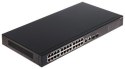 Dahua Technology CS4228-24GT-240 przełącznik sieciowy Zarządzany L2 Gigabit Ethernet (10/100/1000) Obsługa PoE Czarny