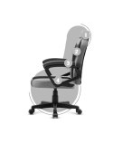 Fotel gamingowy dla dziecka Huzaro HZ-Ranger 1.0 Grey Mesh, szaro-czarny