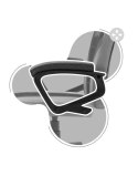 Fotel gamingowy dla dziecka Huzaro HZ-Ranger 1.0 Grey Mesh, szaro-czarny
