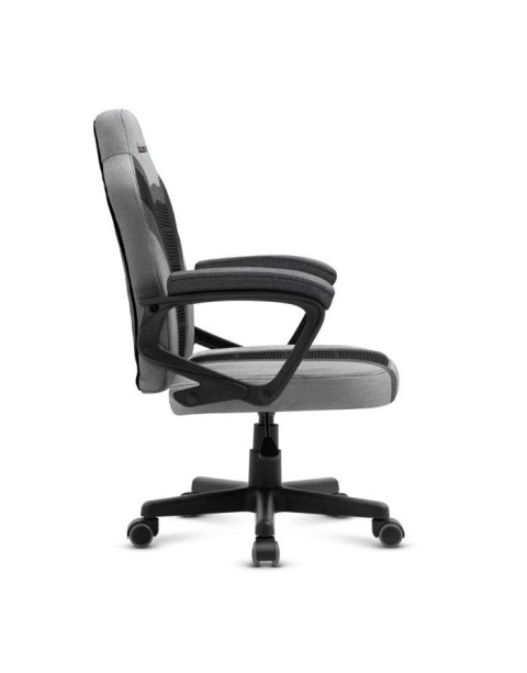Fotel gamingowy dla dziecka Huzaro HZ-Ranger 1.0 Grey Mesh, szaro-czarny