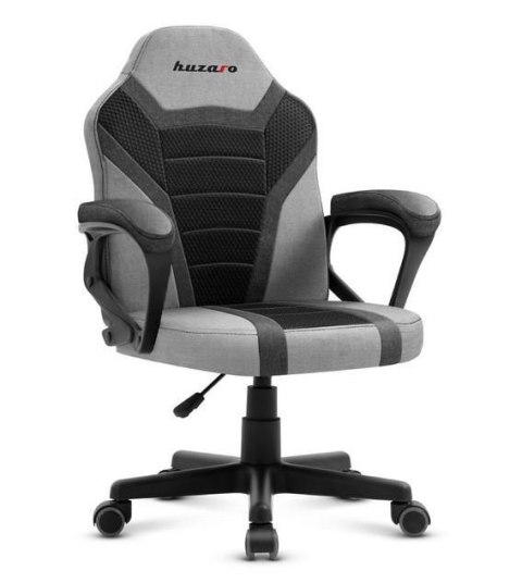 Fotel gamingowy dla dziecka Huzaro HZ-Ranger 1.0 Grey Mesh, szaro-czarny