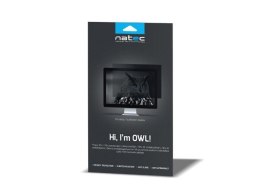 NATEC Owl Bezramkowy filtr prywatności na wyswietlacz 61 cm (24