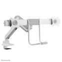 Neomounts DS75-450WH2 uchwyt / stojak do monitorów 81,3 cm (32") Biurko Biały