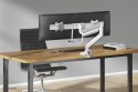 Neomounts DS75-450WH2 uchwyt / stojak do monitorów 81,3 cm (32") Biurko Biały
