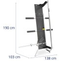 Maszyna przecinarka do styropianu ze stojakiem dł. 1300 mm gł. 350 mm 200 W