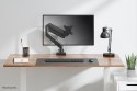 Neomounts DS70-450BL1 uchwyt / stojak do monitorów 106,7 cm (42") Biurko Czarny