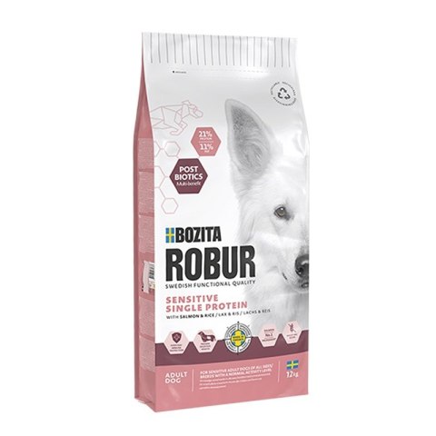 Bozita Robur Adult Sensitive Single Protein Salmon 12kg