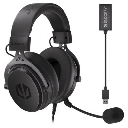 ENDORFY VIRO Plus USB Zestaw słuchawkowy Przewodowa Opaska na głowę Muzyka/dzień powszedni Czarny