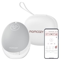 MOMCOZY M9 bezprzewodowy laktator szary - pojedynczy zestaw, BP223