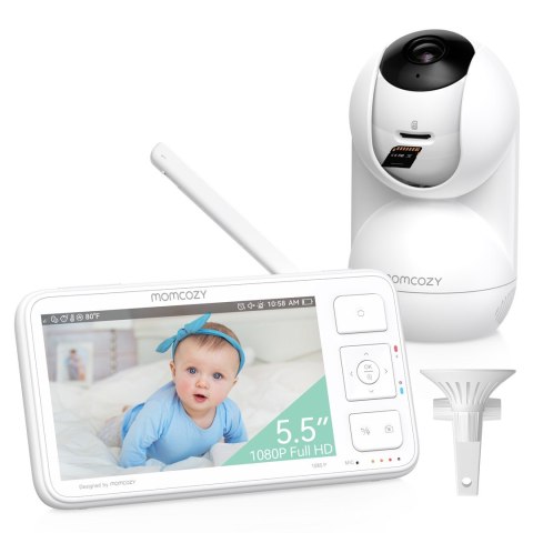 Momcozy BM014-WH12BA-A niania elektroniczna Biały