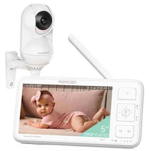 Momcozy BM014-WH12BA-A niania elektroniczna Biały