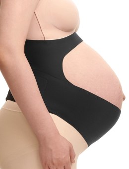 MOMCOZY pas podtrzymujący brzuch ciążowy czarny M, YB001